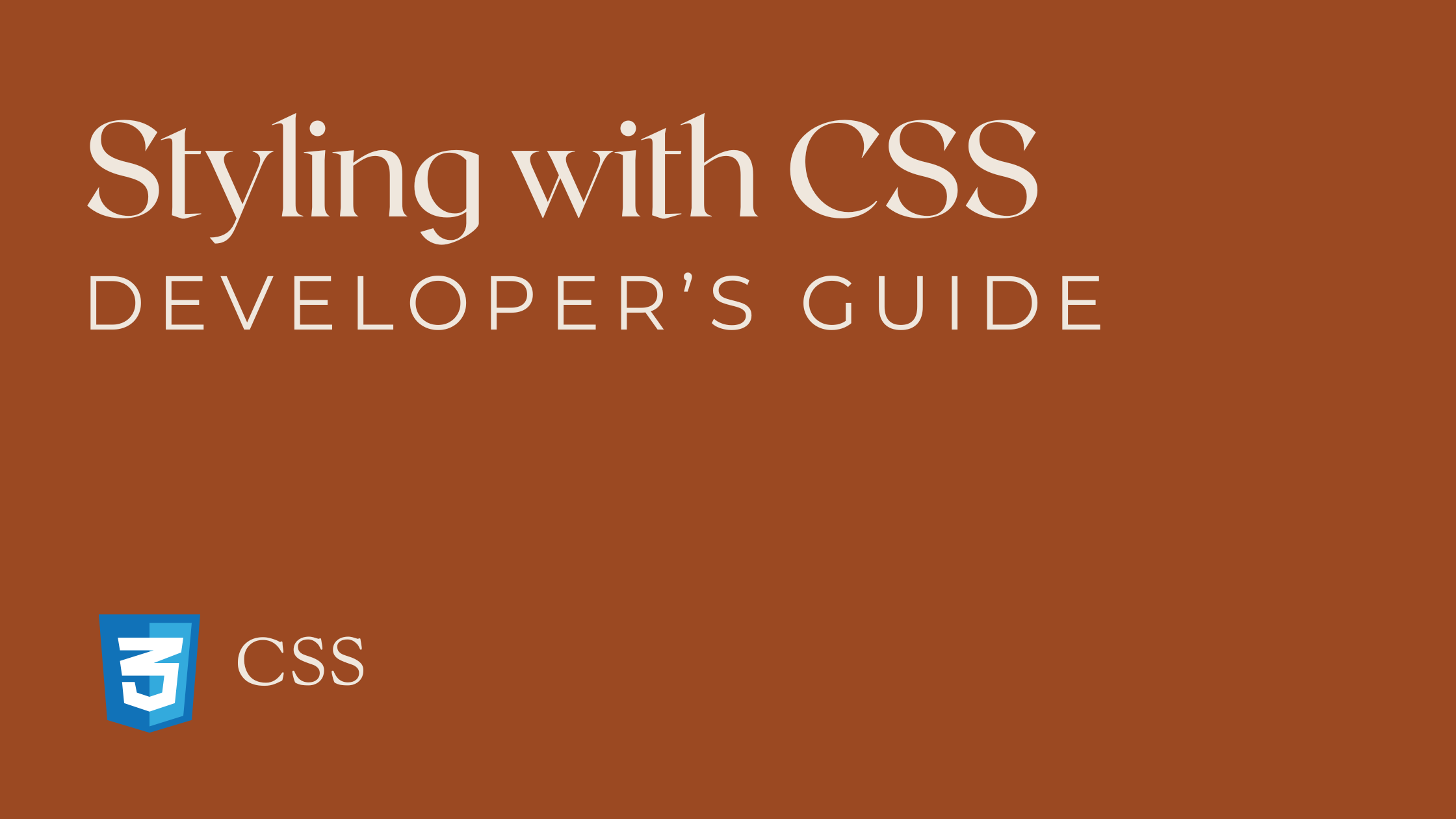 CSS: A Comprehensive Guide