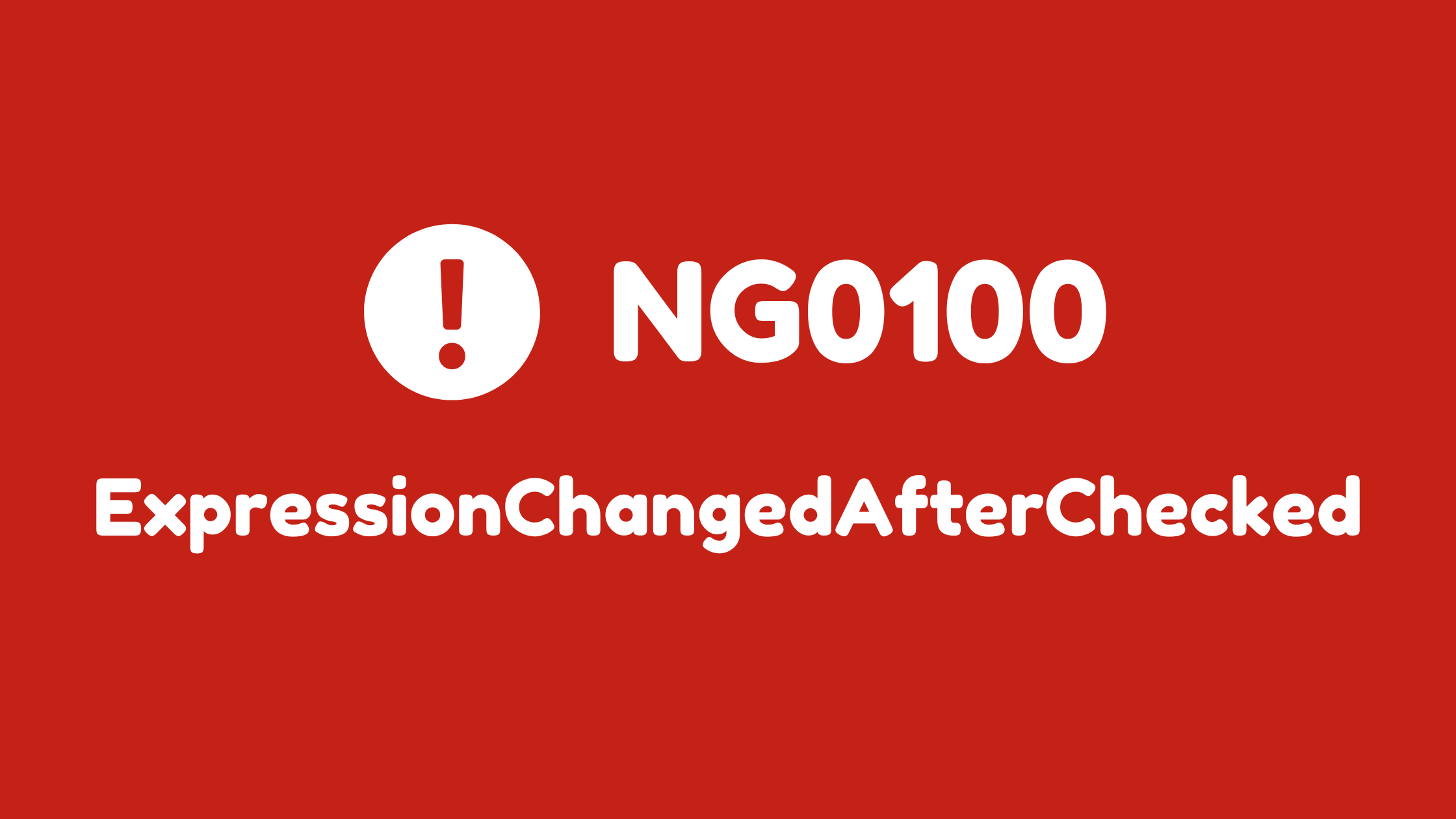 How to Fix “Expression Changed After Checked” Error in Angular: Causes & Solutions